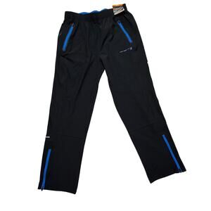 Free Country Black with Blue Accent Mens Sweatpants Brand New Size Medium